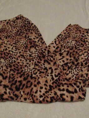 Soma Animal Print Lounge Pants Size Medium NWT